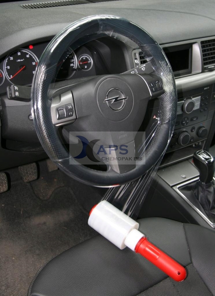 FOLIA OCHRONNA NA KIEROWNICĘ POKROWCE - ZESTAW 2+1 Kod producenta DF-100'