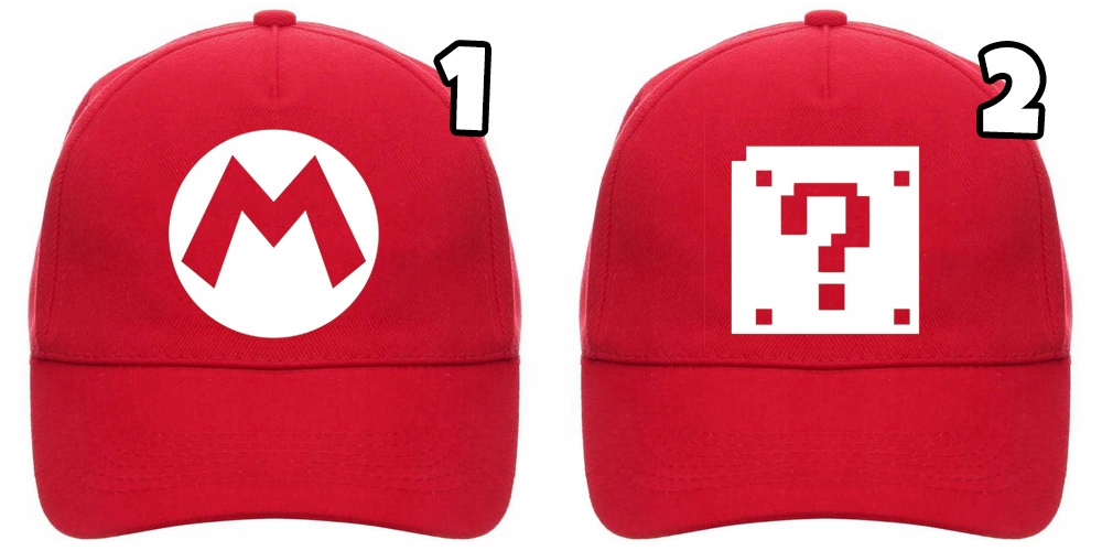 CZAPKA Z DASZKIEM Super Mario Luigi PREZENT Marka Inna marka