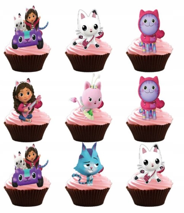 OBRUS foliowy Koci domek Gabi dekoracje URODZINY Okazje urodziny