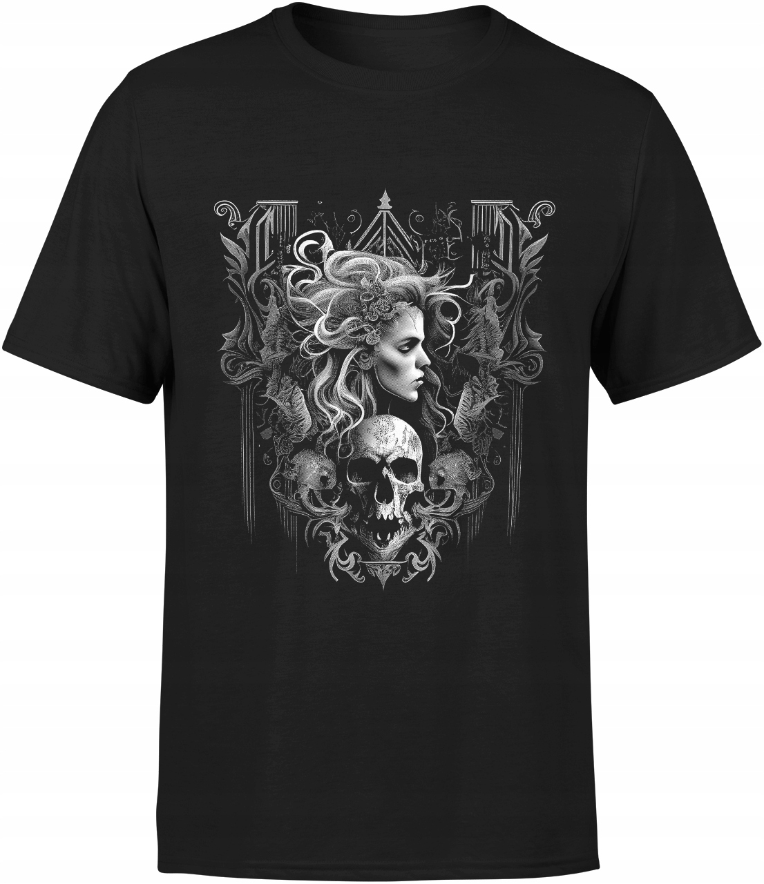 

Goth Koszulka Męska Gothic Grunge Harajuku Y2K XL