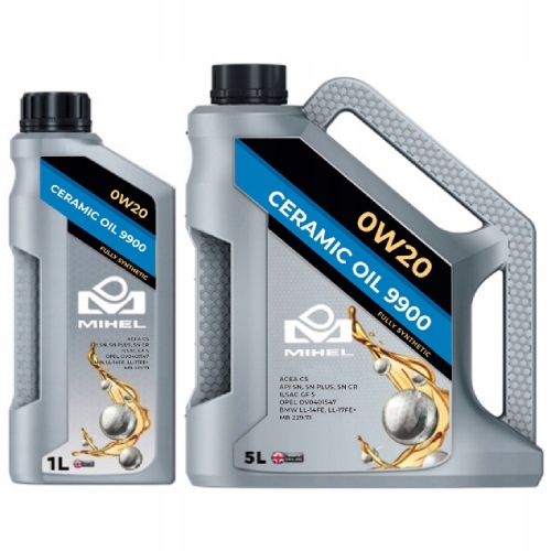 MIHEL CERAMIC OIL 9900 0W20 OLEJ CERAMICZNY 6L