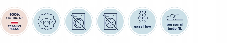 Kołdra z owczą wełną 140x200 IMPERIAL AMW Wyrób medyczny nie