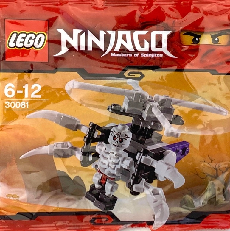 Lego Ninjago 30081 Frakjaw Helikopter polybag Misb 2011