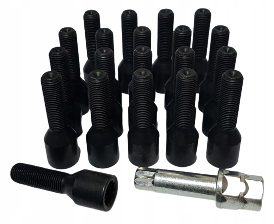 Болти Citroen 12x1, 25x37 конус torx чорний 20 EU