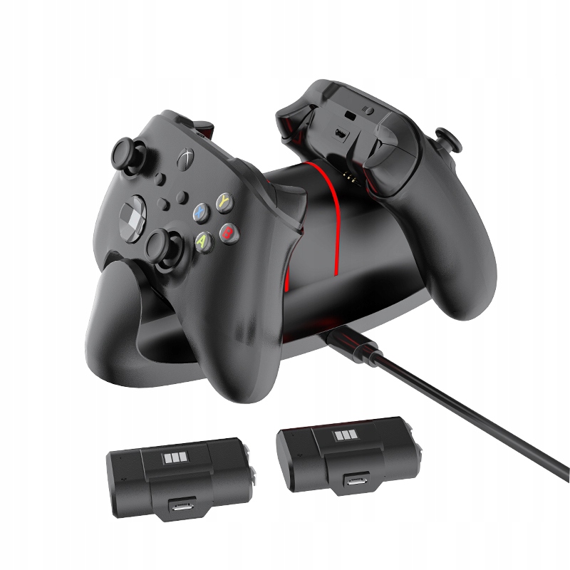 Ładowarka dock stacja ładowania padów Xbox Series X/S 2x wydajny akumulator