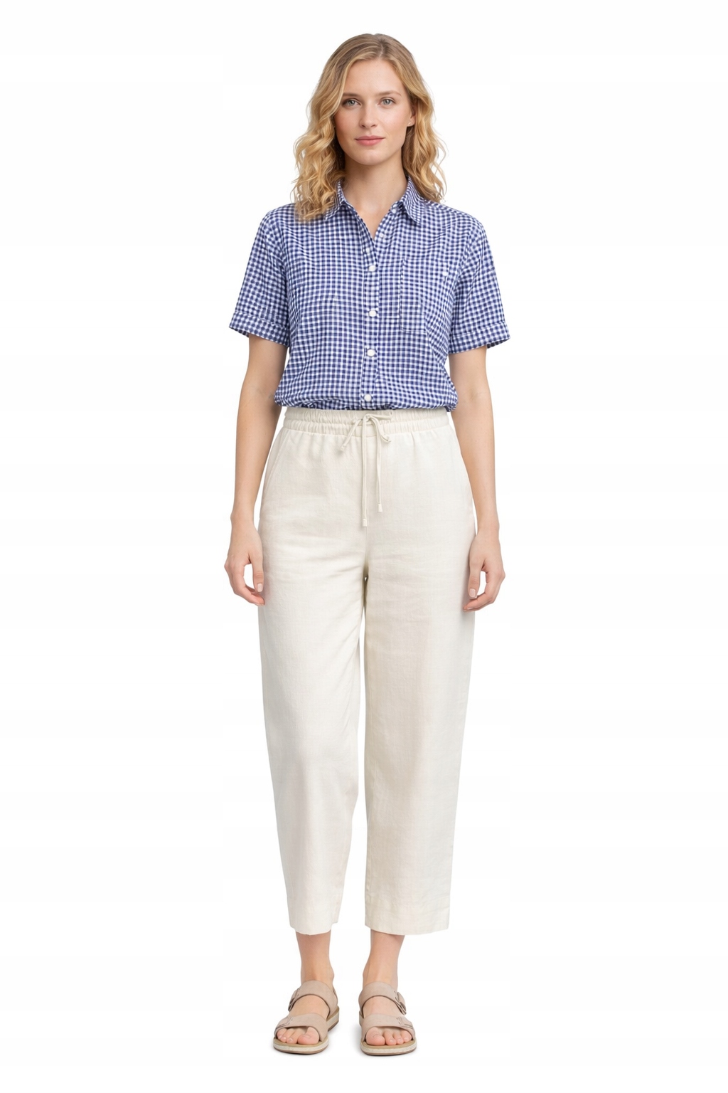 Levi's Bílé Džíny S Vysokým Pasem A Rovnou Nohavicí 28/29 I3C