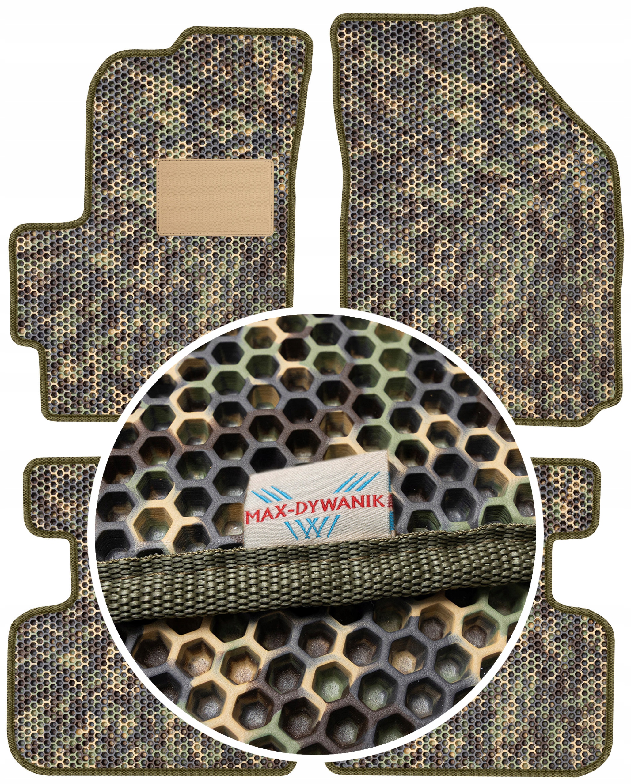 Chevrolet Matiz 2008-2011 Gumové rohože do auta Eva Moro