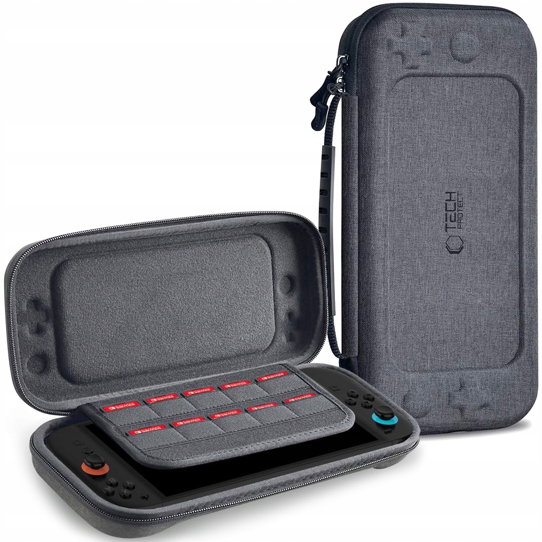 Sztywne Etui Walizka HardPouch do Nintendo Switch 2, obudowa kieszeń na gry