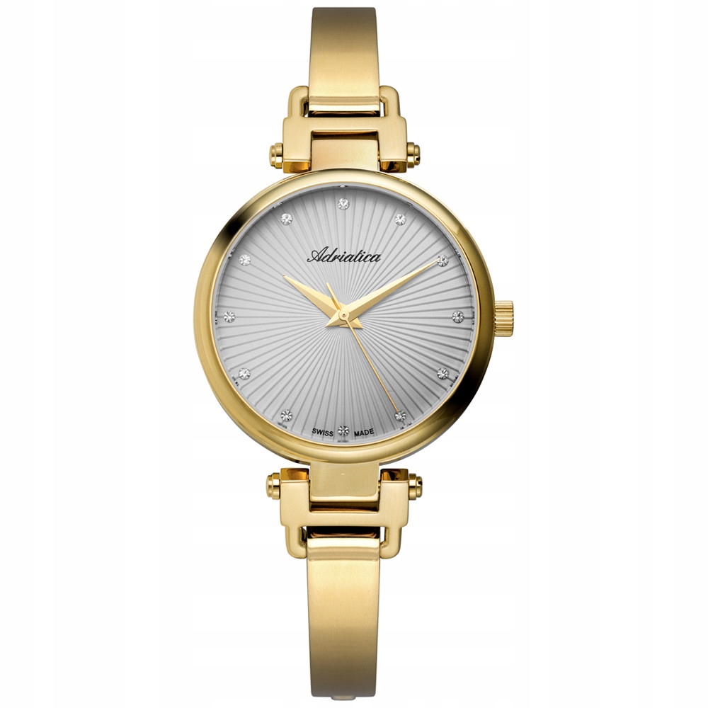 Dámské hodinky Adriatica A3807.1147Q Zirkony zlaté