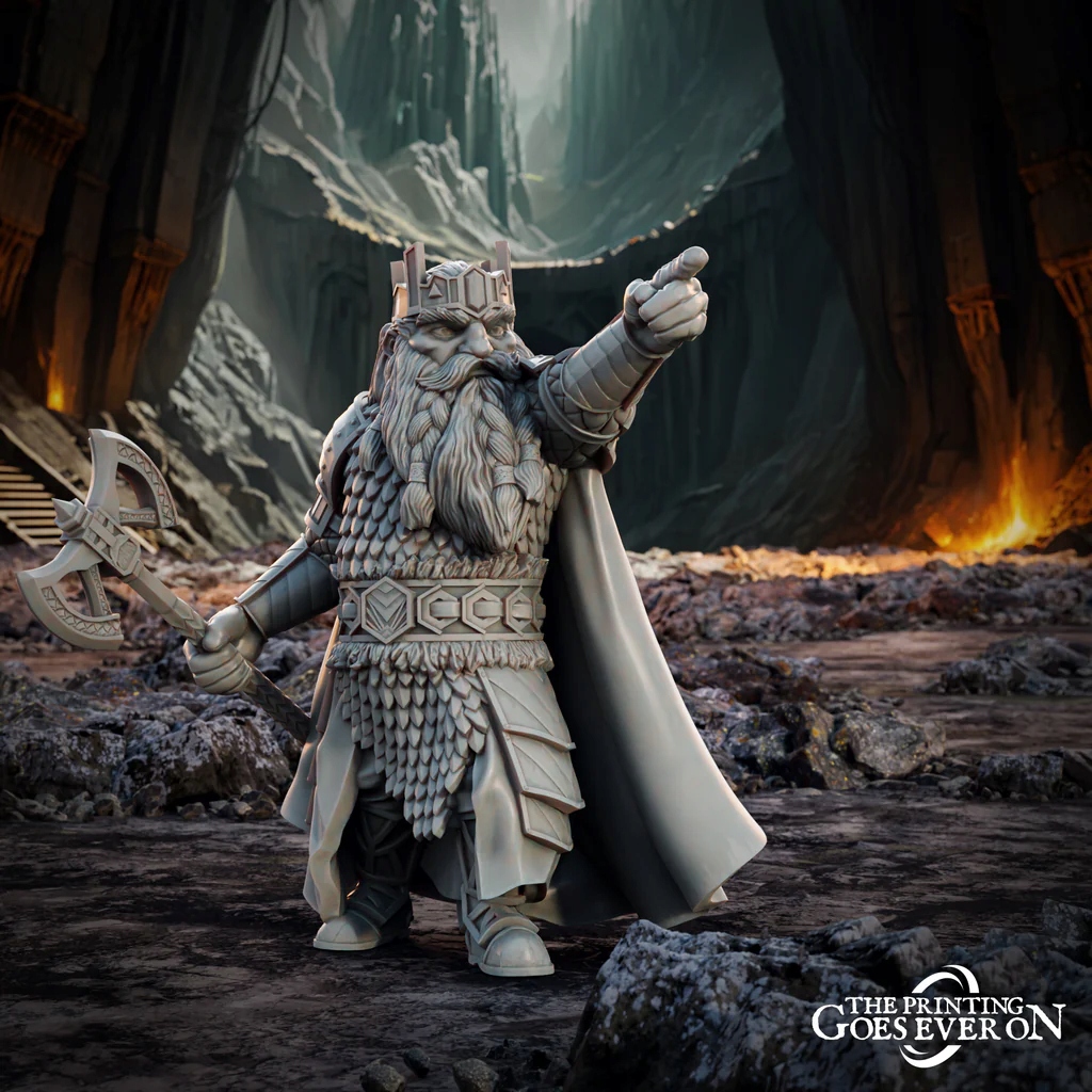 Barvin King of Maznar The Printing Goes Ever On