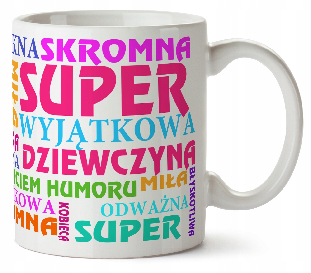 

Kubek Prezent Na Dzień Kobiet Super Dziewczyna