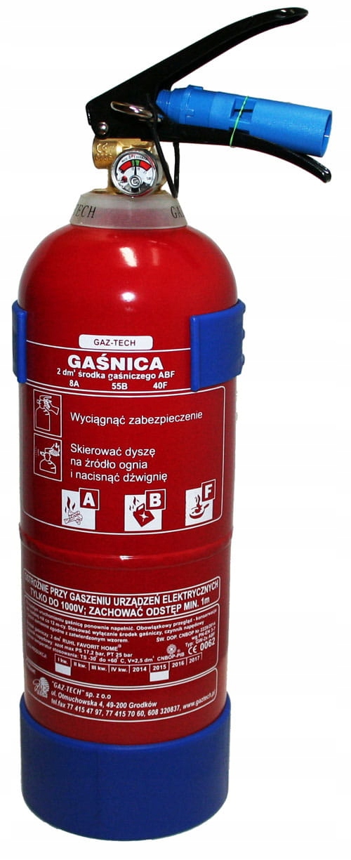 Hasicí Přístroj GW-2X Abf Plus s věšákem – účinný a bezpečný