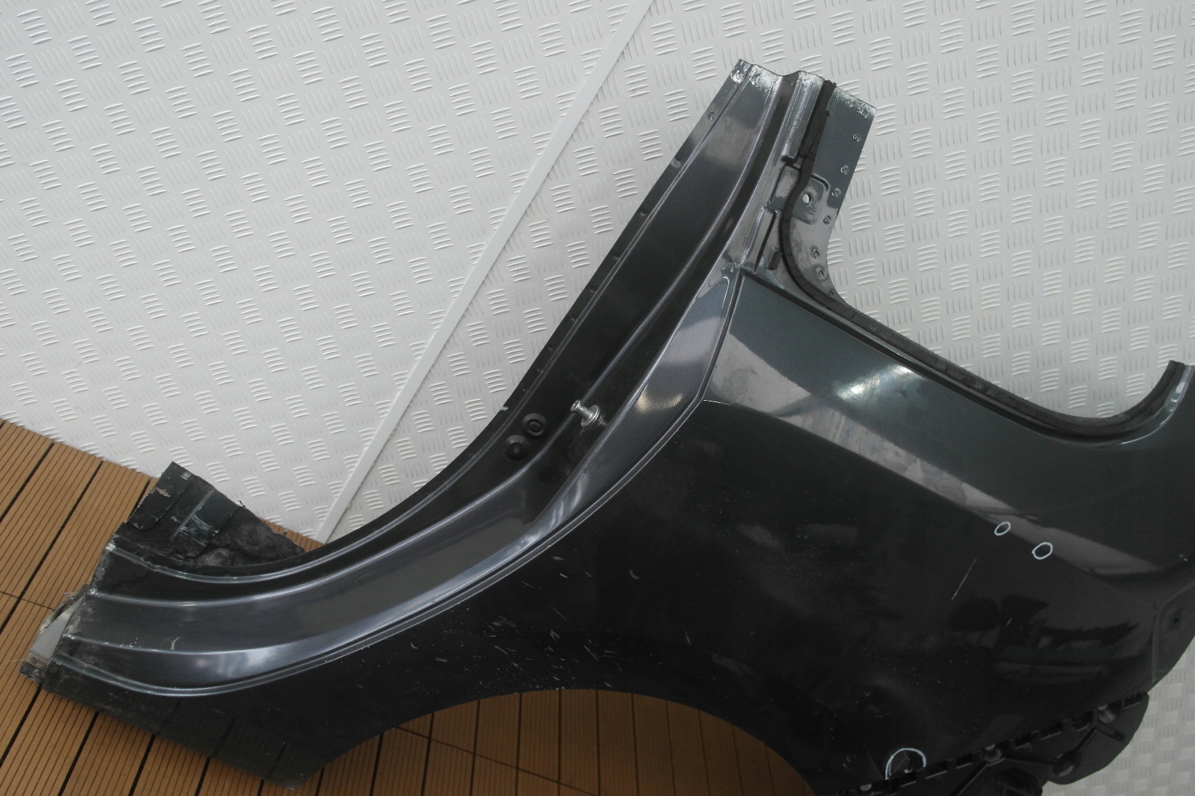 DACIA LODGY 12- fender rear left threshold rear part BOK quarter