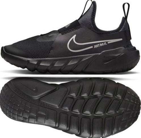 r.38 Nike Flex Runner buty młodzieżowe czarne wsuwane dziecięce