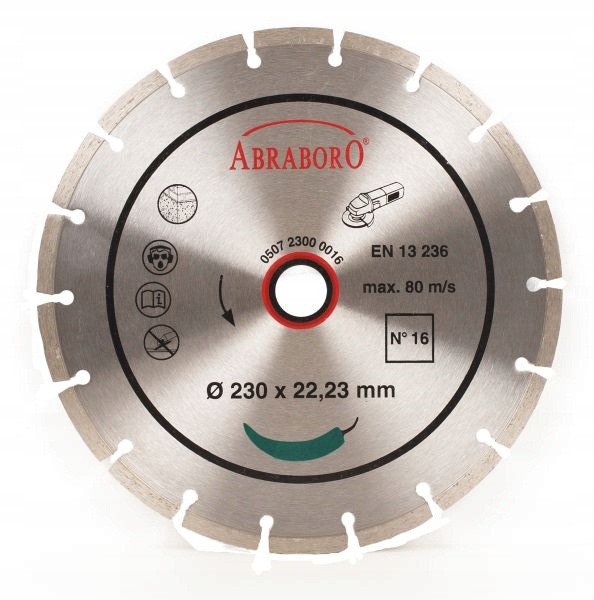 

Abraboro Tarcza diamentowa uniwersalna 125 x 22