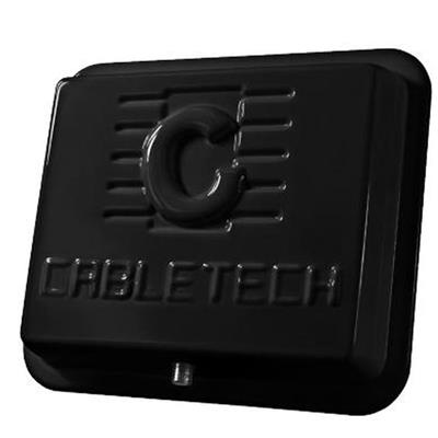 Antena DVB-T panel zewnętrzna 45dB czarna