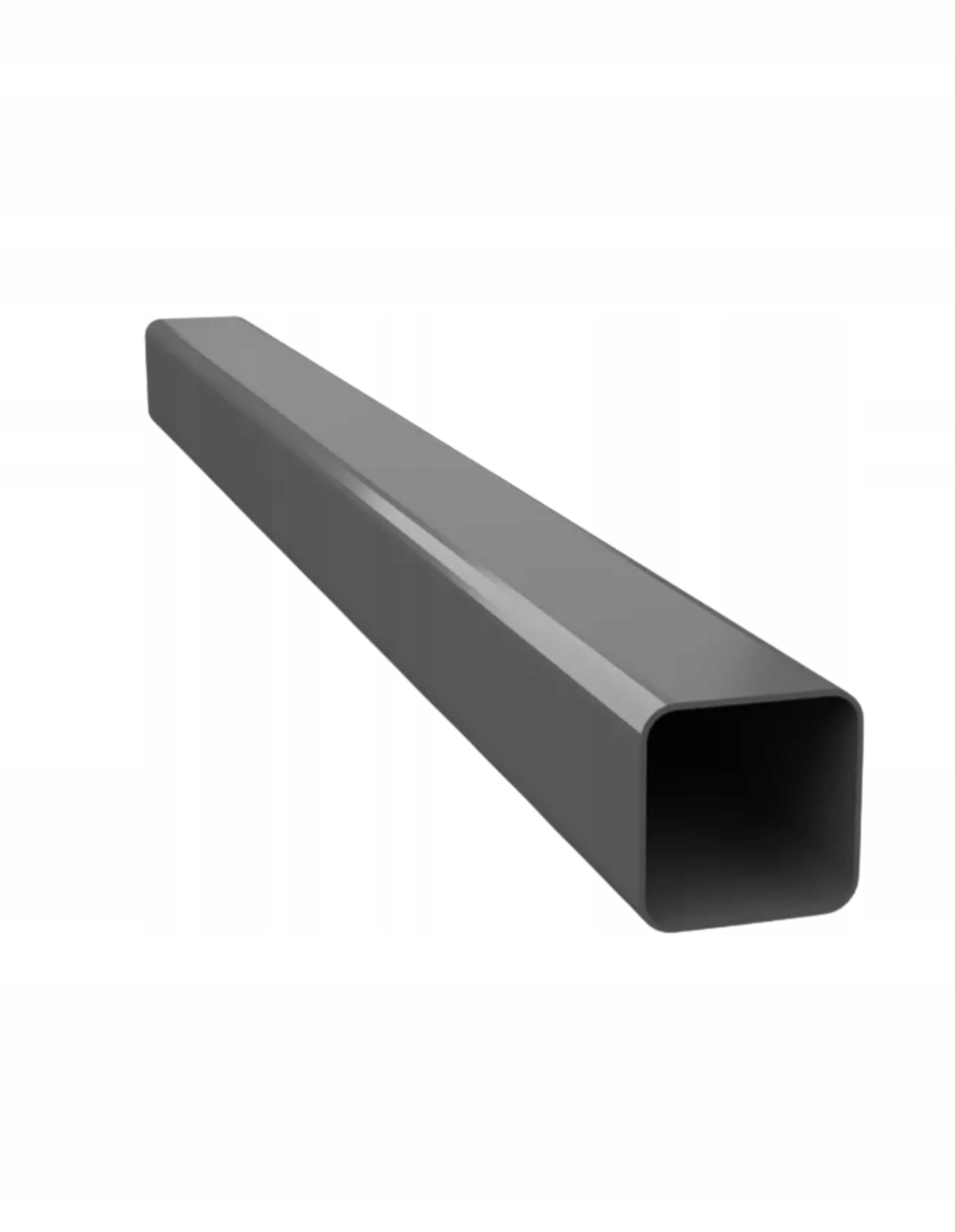 Trubka Žlabu RK65 Renoplast Grafitová Ral 7024 Čtvercová 200 cm