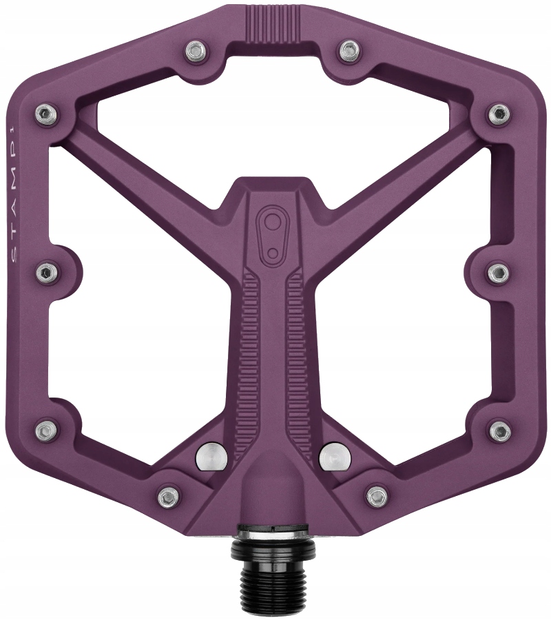 Pedały Platformowe Crank Brothers Stamp 1 gen. 2 Large Plum Purple