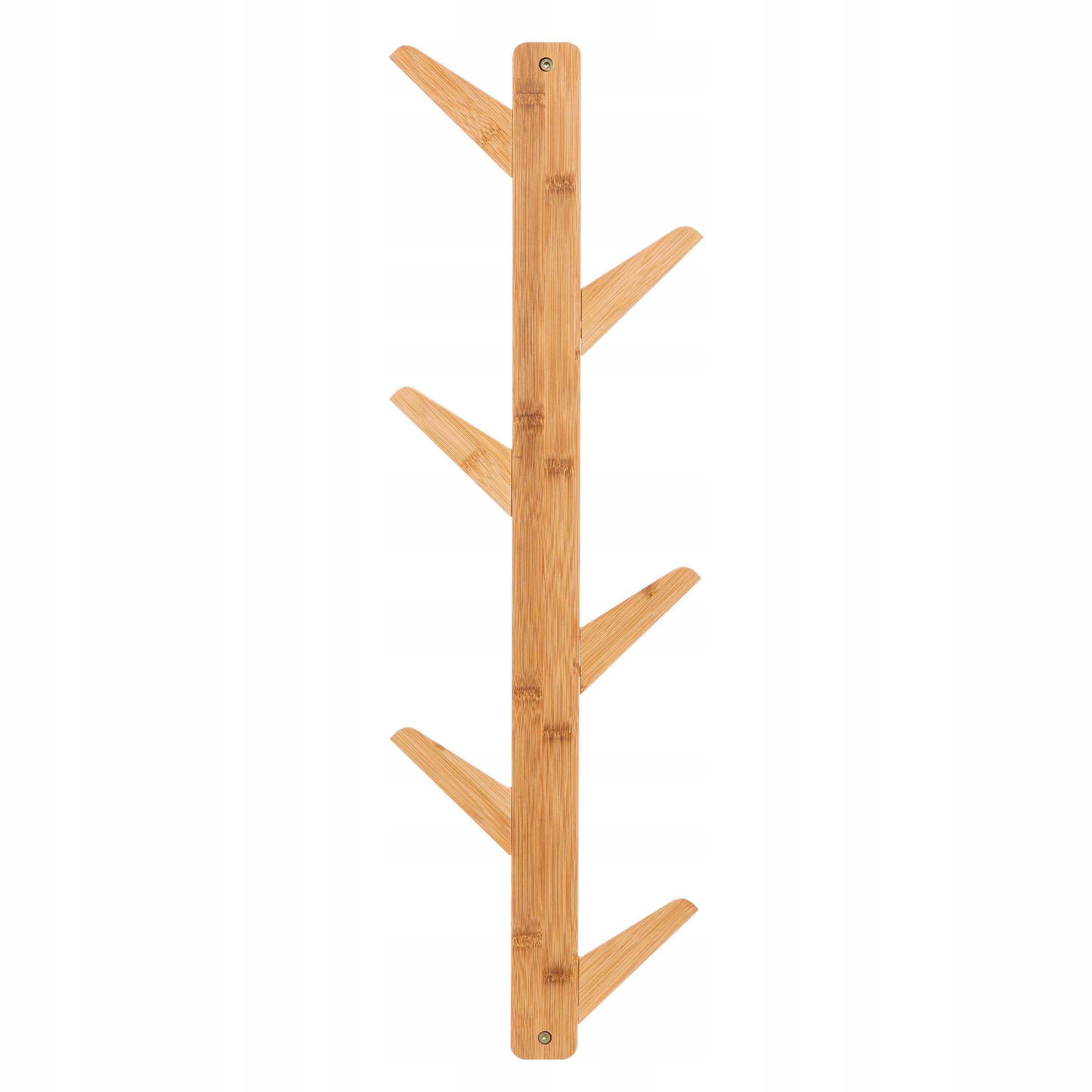 

Wieszak Bambusowy na ubrania 6 haczyków 78cm brąz