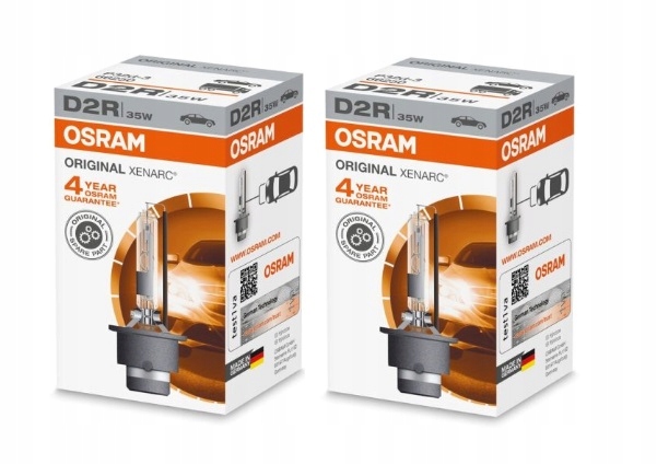 ZAROWKI ZARNIKI 2 SZTUKI KSENON XENON OSRAM D2R
