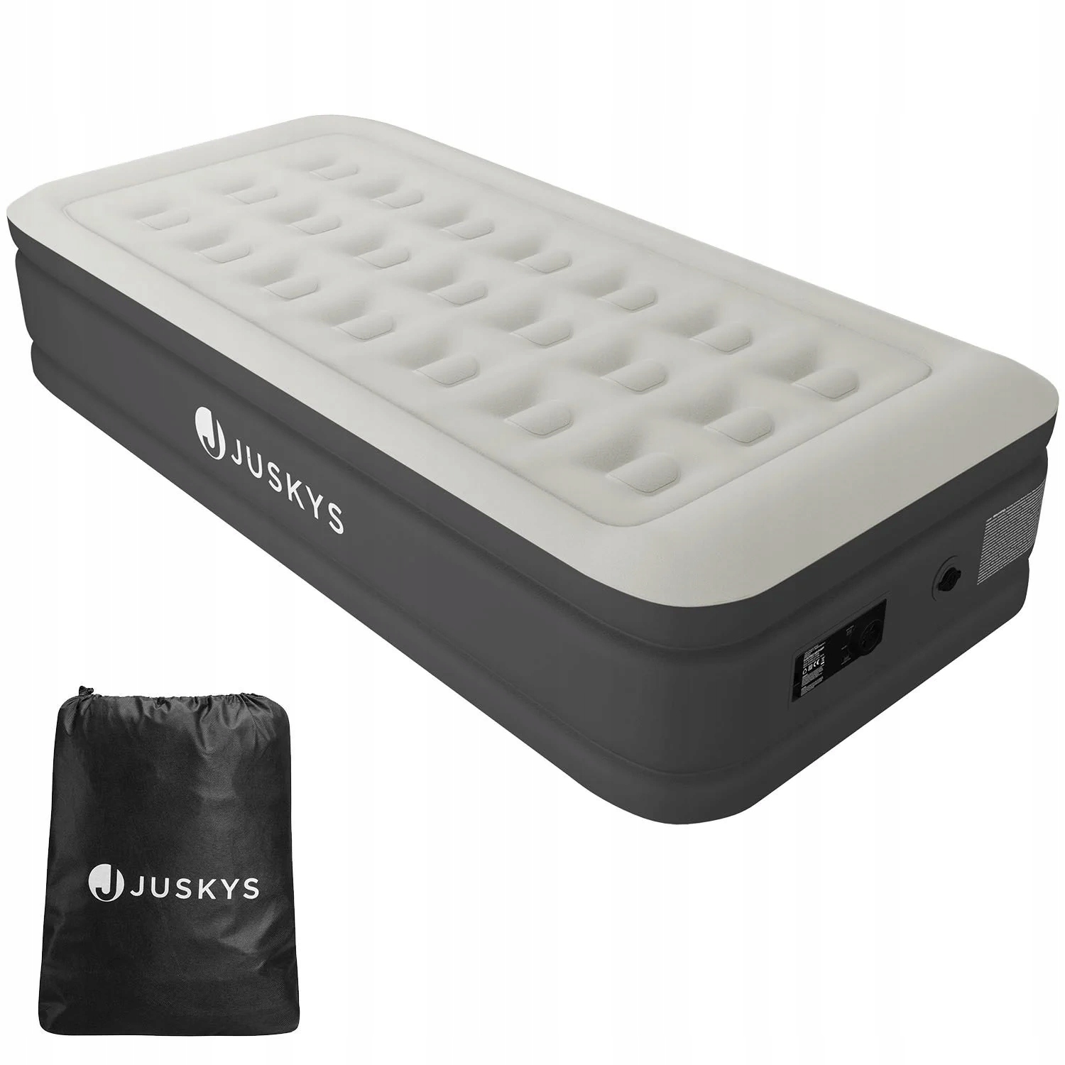 Materac Samopompujący Dmuchany Z Pompką Mata Łóżko 191 x 91 x 44 CM