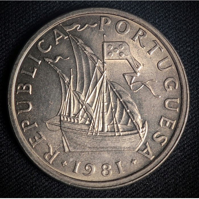 Portugalia 5 escudo 1981