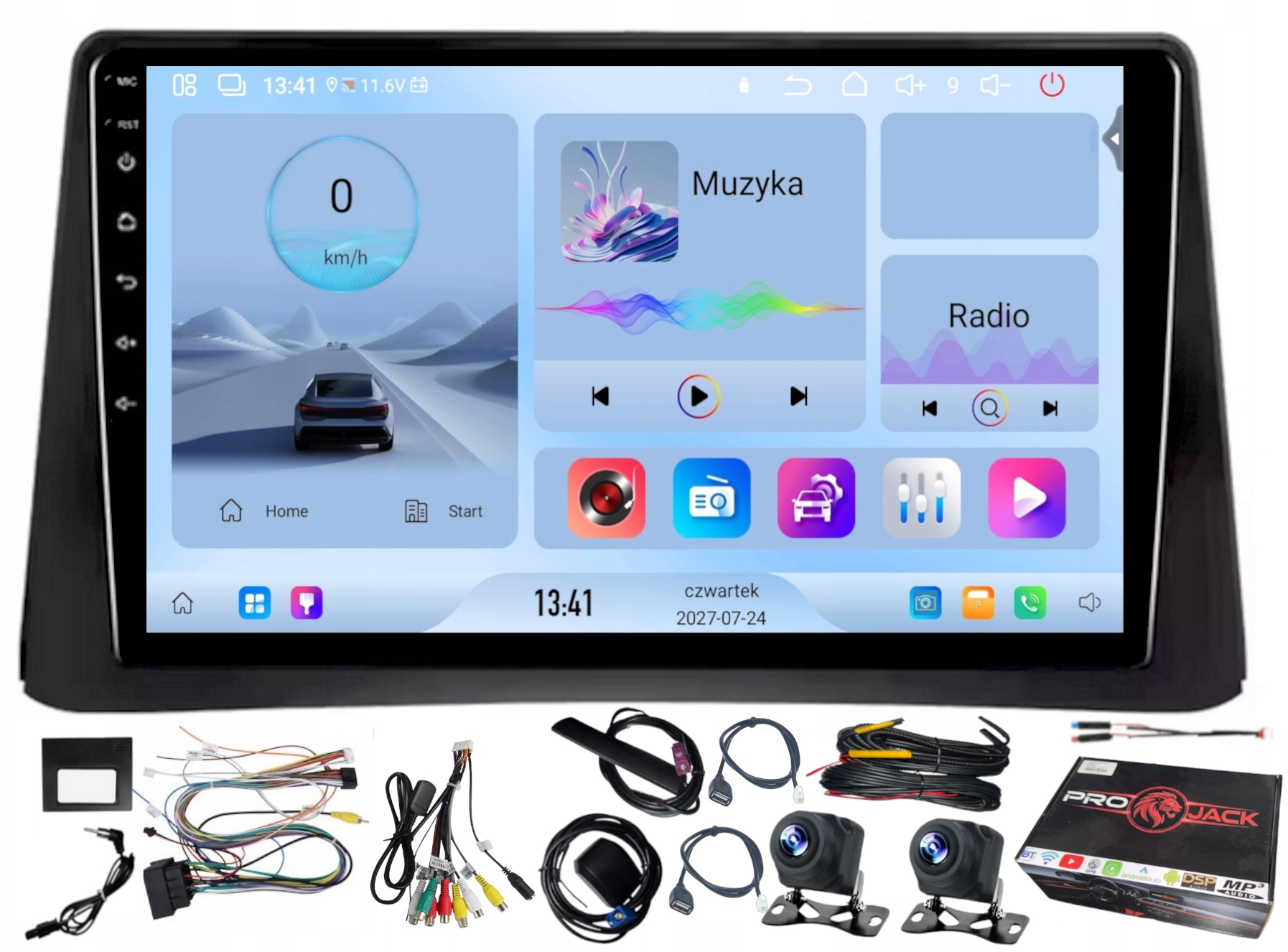 Rádio Navigace Carplay Android Opel Mokka 2012-2016 4GB 64GB Sim