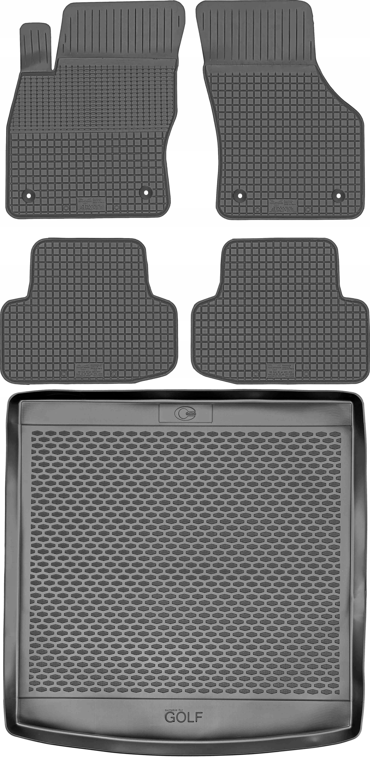 Vw Golf VII Kombi 2012-2019 Koberce rohož