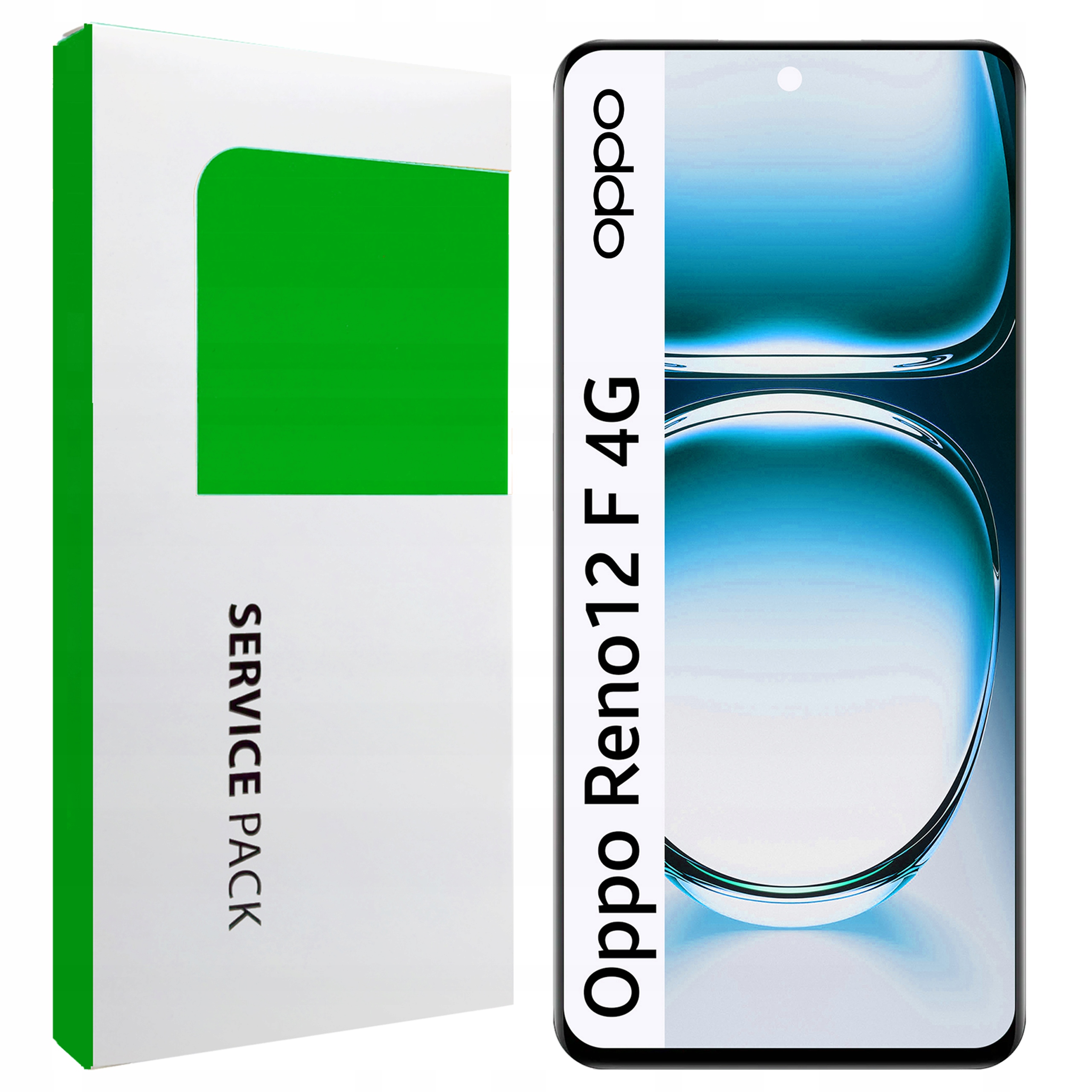 Originál Zila pre Oppo Reno 12 F 4G LCD displej Digitizer Dotyk