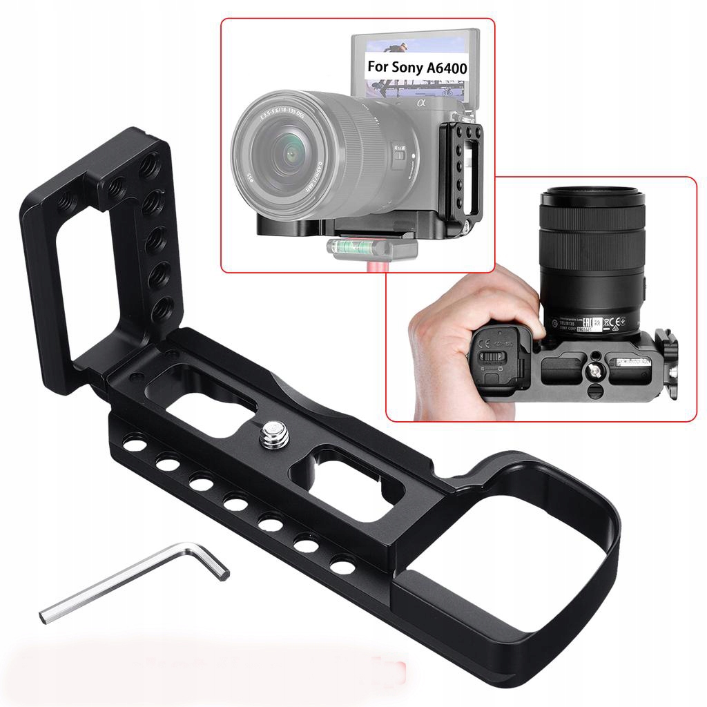 Szybkozłączka Camlight Płytka Szyna do SONY alpha A6400