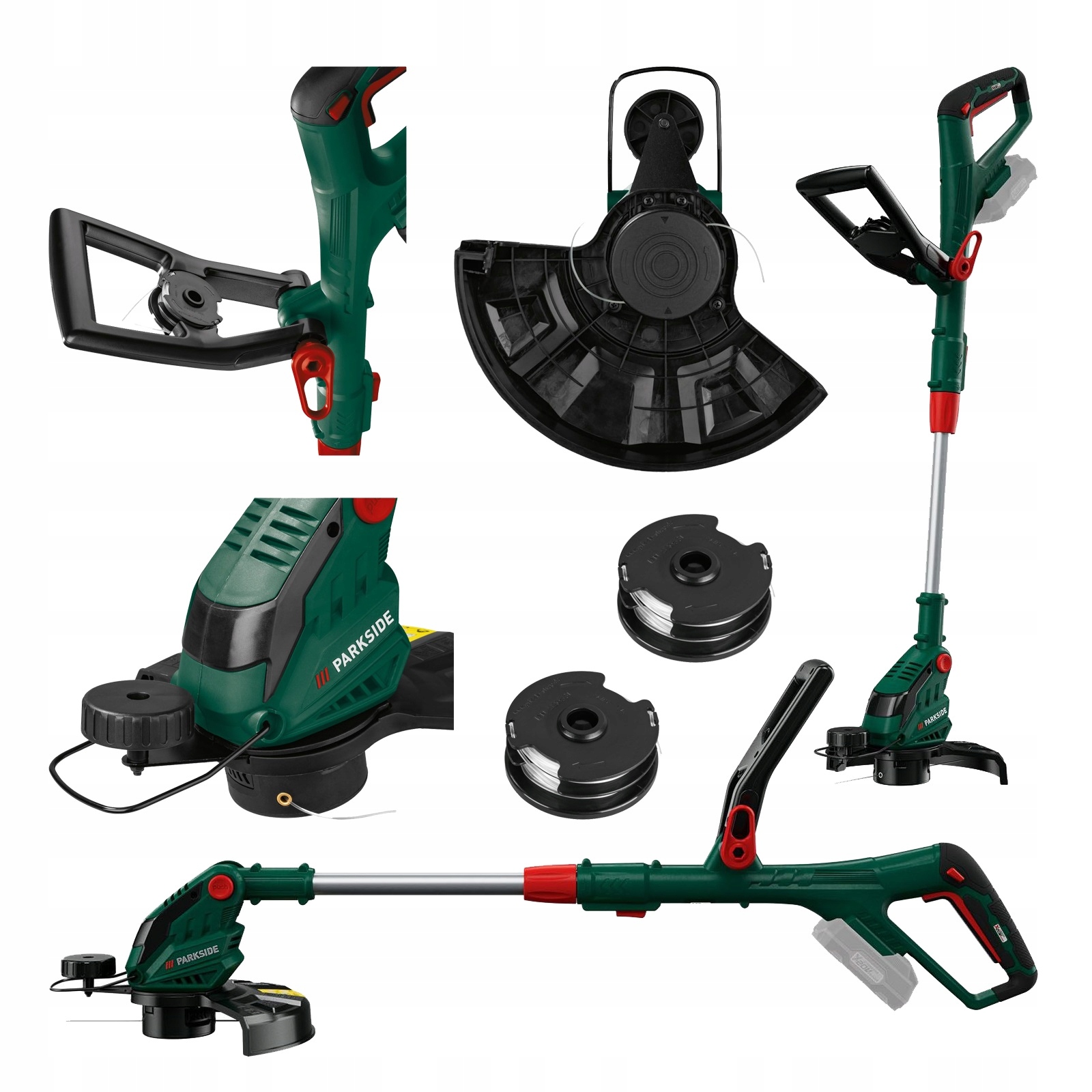 PODKASZARKA AKUMULATOROWA PARKSIDE PRTA 20-Li 20V D3 SZPULE x2