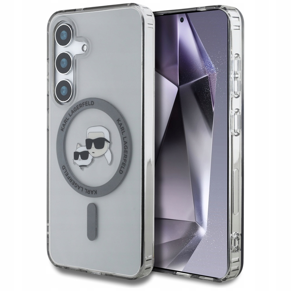 Pouzdro pro Samsung Galaxy S25 Plus Karl Lagerfeld MagSafe černé