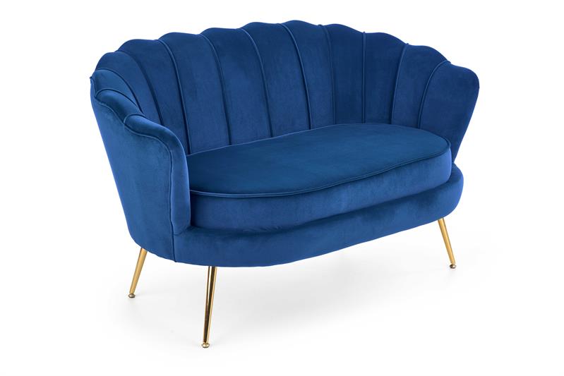 

Sofa Muszla Welur Velvet Amorinito XL Granatowa