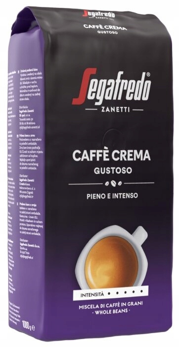 Kawa ziarnista mieszana Gustoso Caffe Crema Segafredo 1kg