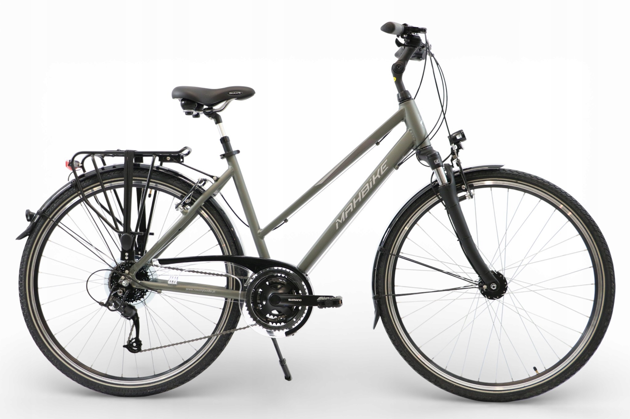 Lekki Rower Damski Męski Trekking Pro 28" Mocny Komfort Niezawodny