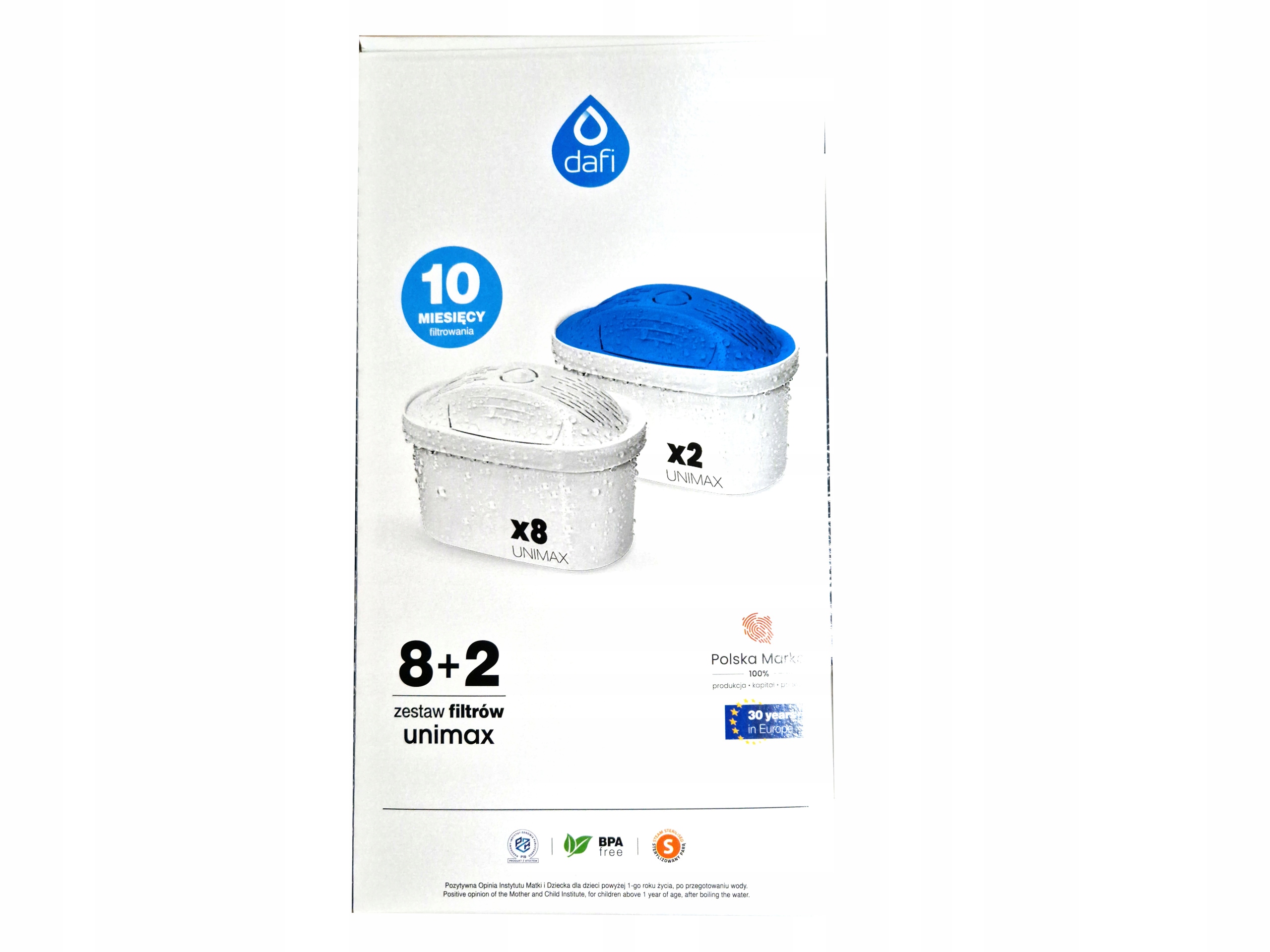 

Wkład Filtr Dafi Unimax Standard 8+2 10szt.