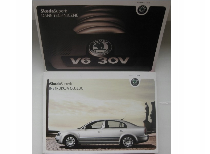 SKODA SUPERB 2001-2008 польское руководство по эксплуатации