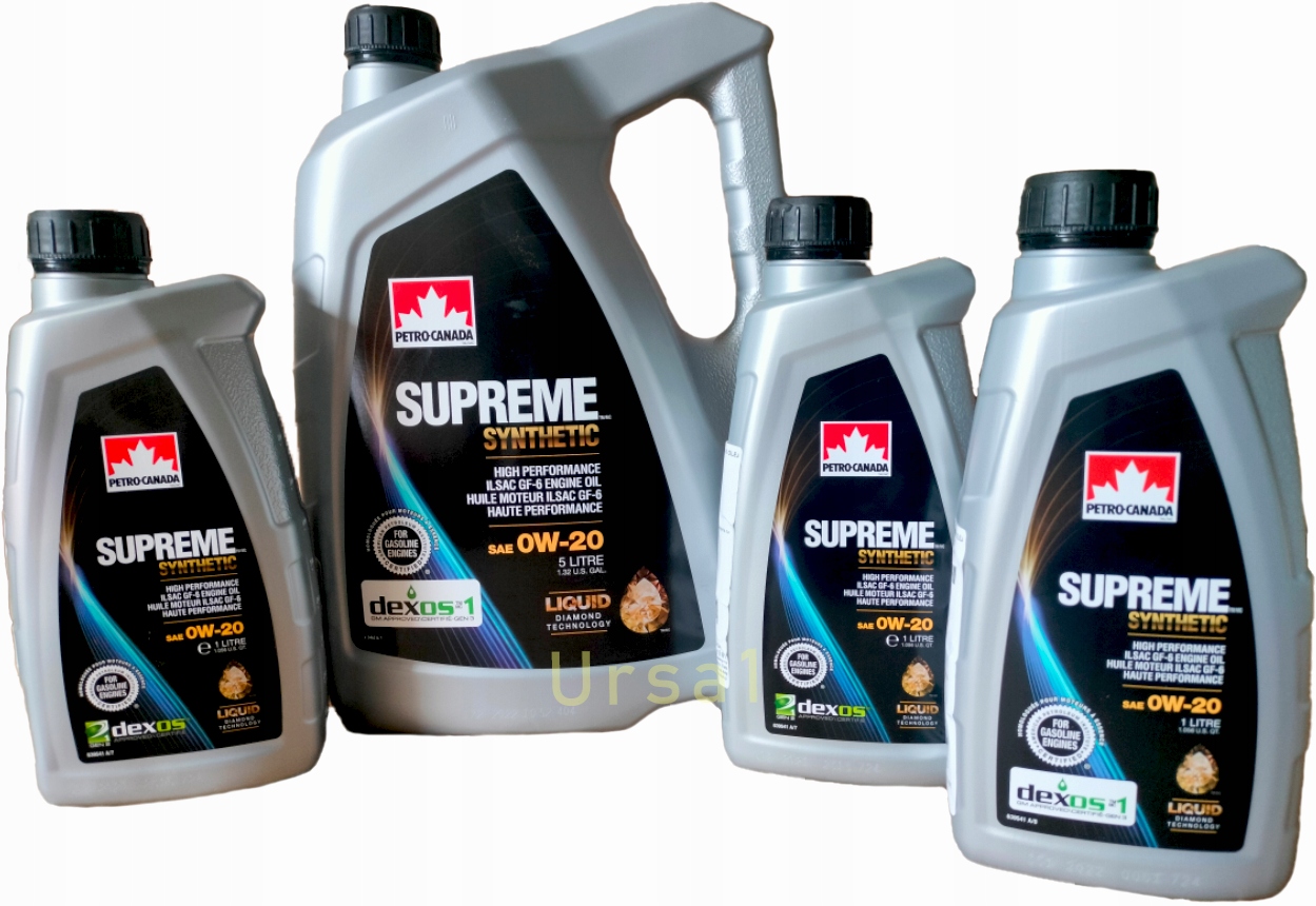 PETRO CANADA SUPREME SYNTHETIC 0W20 8L
