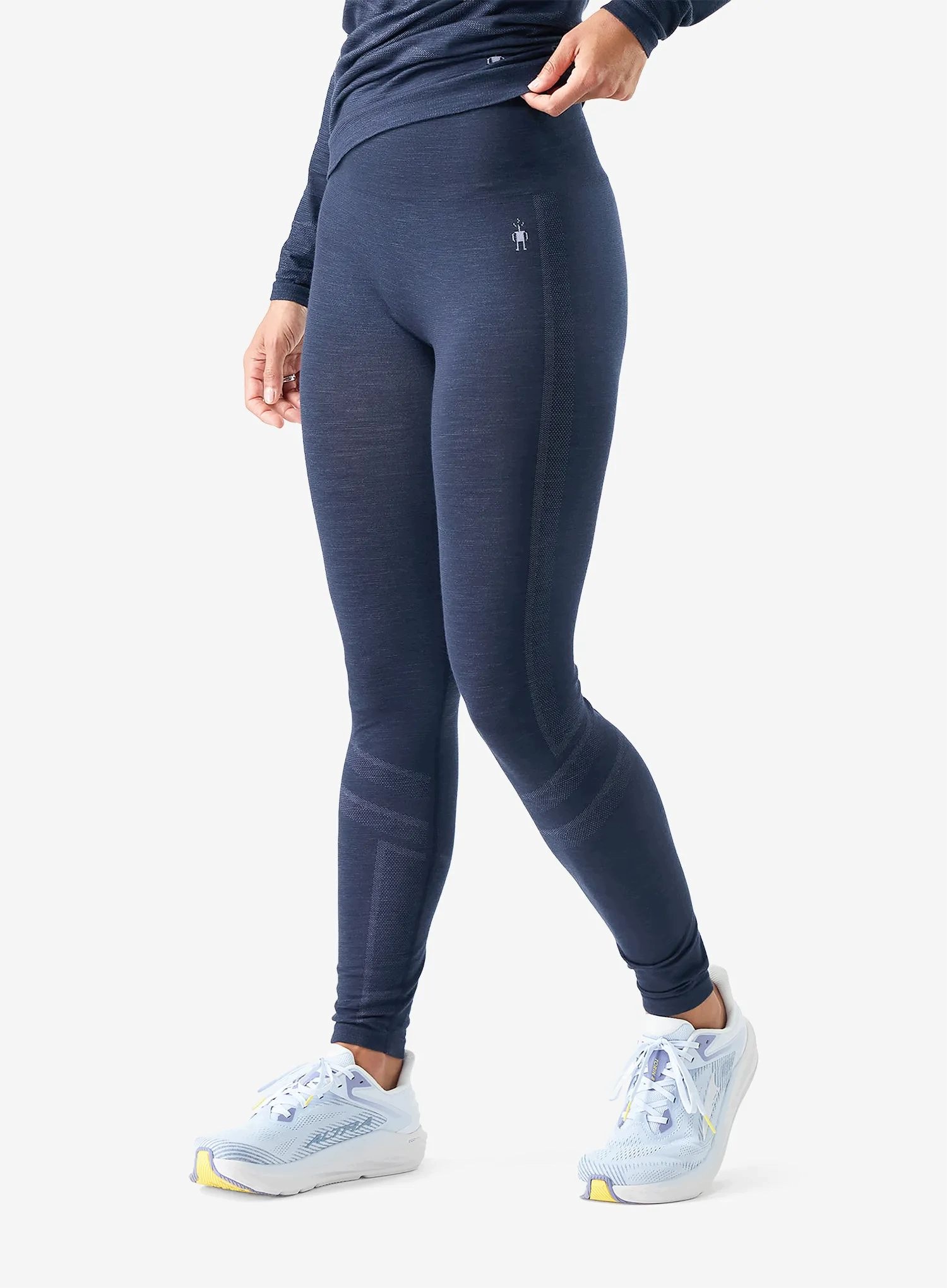 Legginsy termo Smartwool Intraknit All-Season Merino Bl Bottom navy L