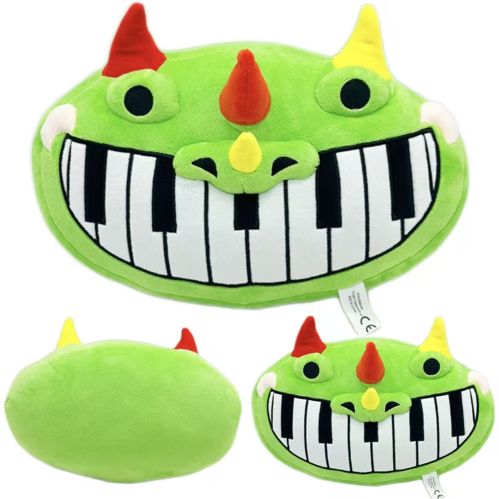 PIANOSAURUS Poppy Playtime KABALAFIGURA NIGHTMARE CRITTERS PLÜSS JÁTÉK 1X