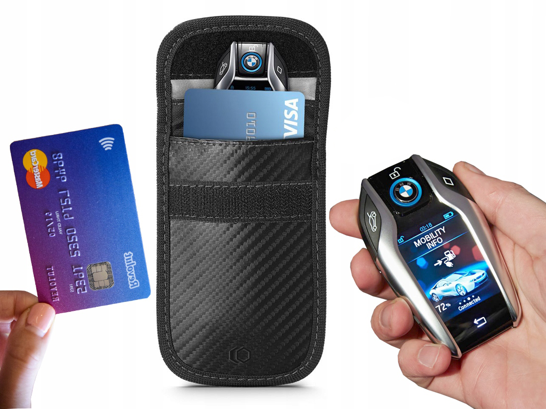 

Etui Na Kluczyki Blokada Sygnału Klatka Faradaya