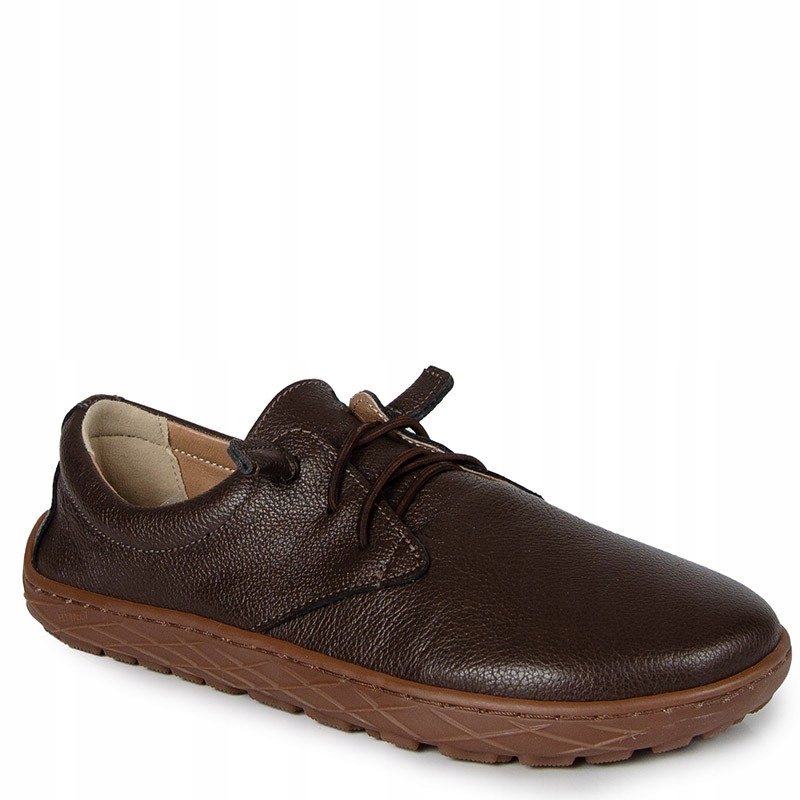 Lemar 10189 Barefoot Hnědé Kožené Polobotky 38