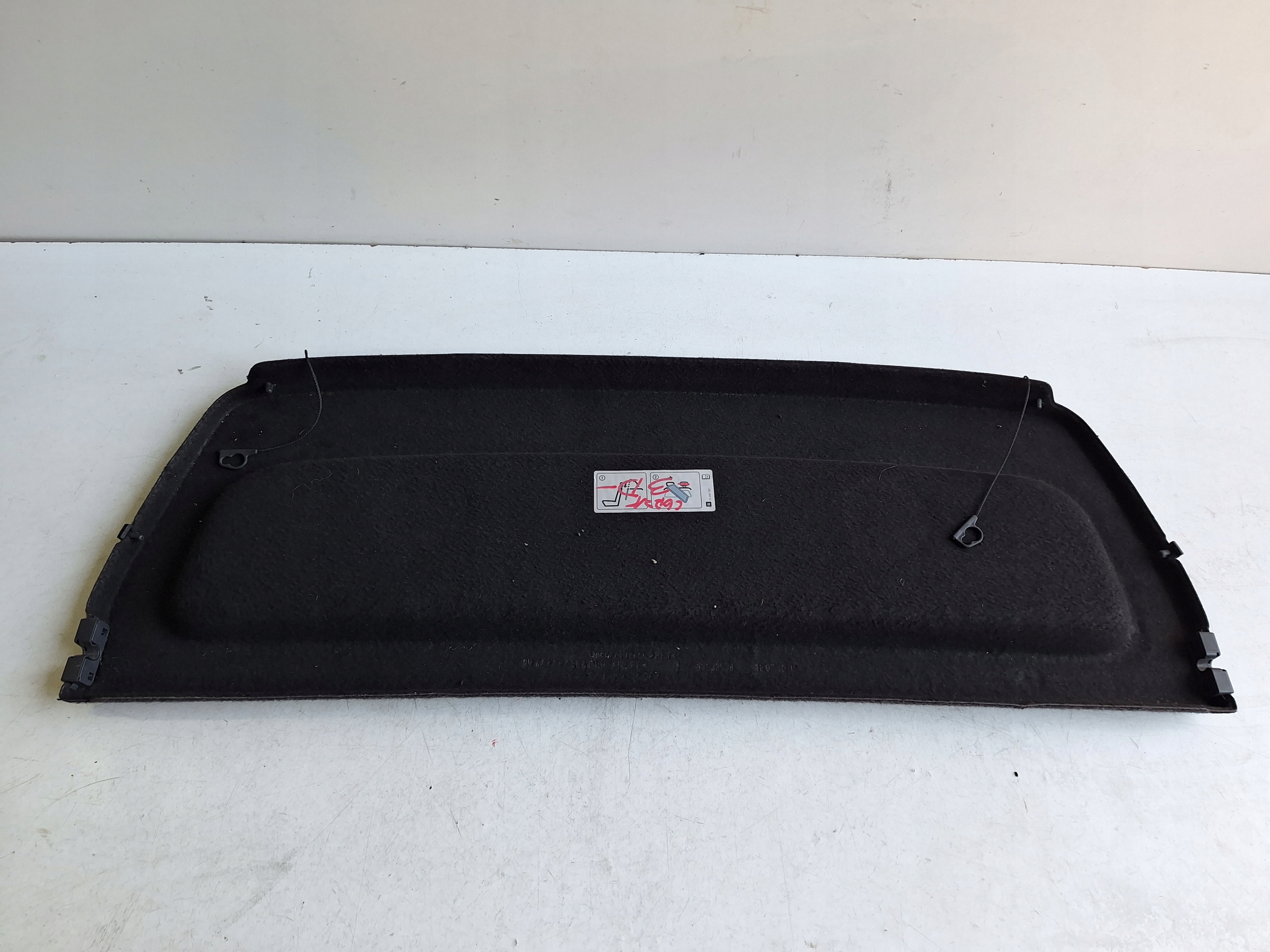 OPEL CORSA D LIFT 11-14 hinten abdeckung, hutablage 3-tür
