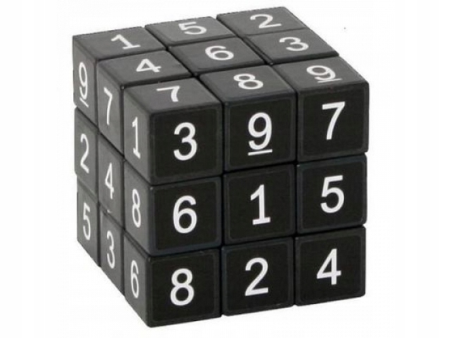 

Kostka Sudoku łamigłówka zabawa gra