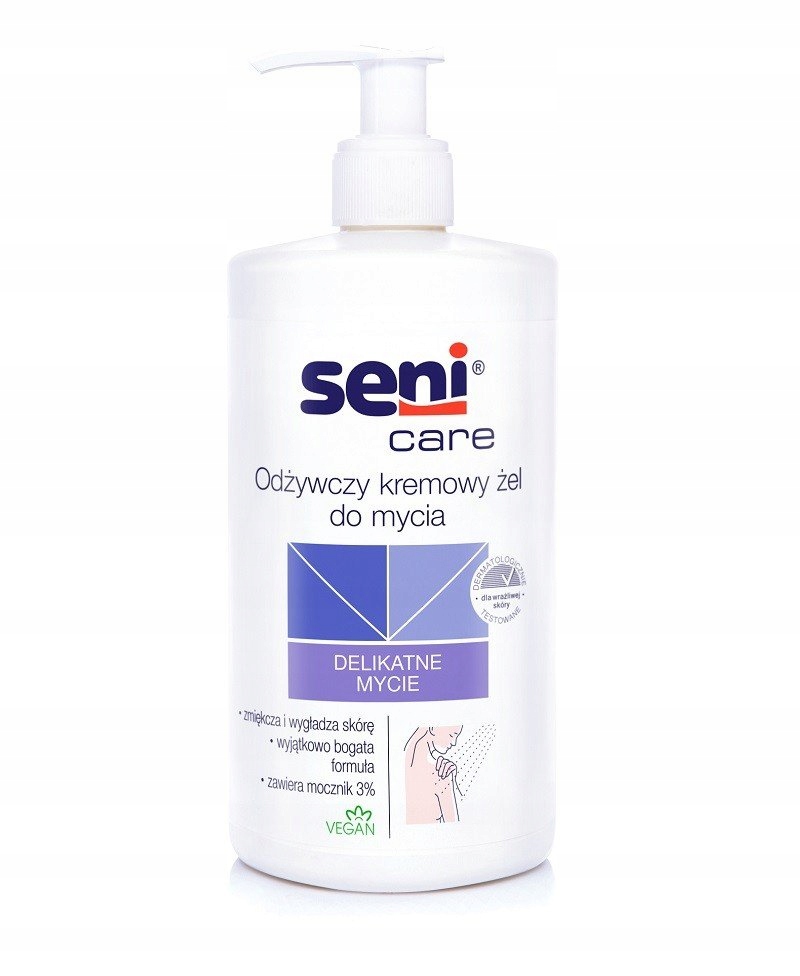 

Kremowy odżywczy Żel do mycia ciała SeniCare 500ml