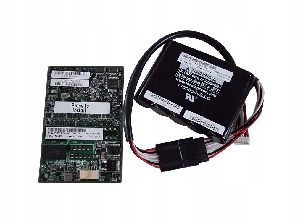 Paměť 512 Mb Baterie Ibm M5100 Raid 5 81Y4487