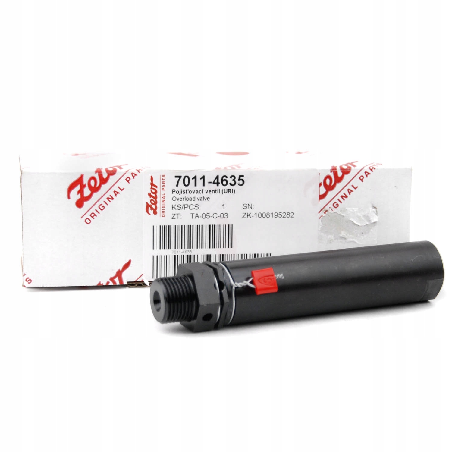 Zawor bezpieczenstwa pompy hydr Zetor 70114635