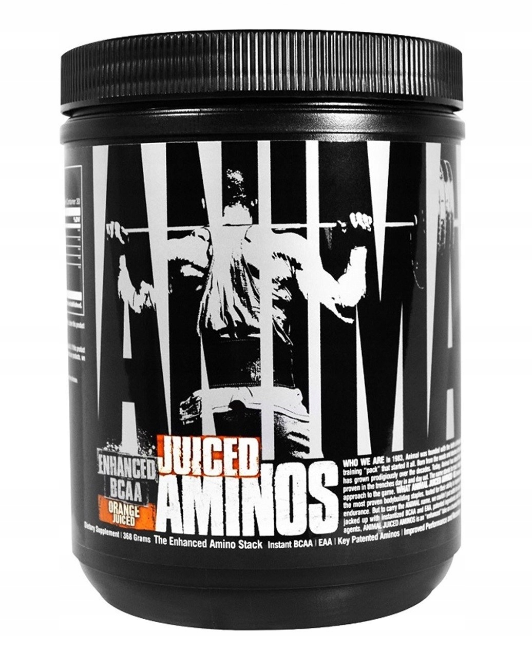 Universal Animal Juiced Aminos 377 g Bcaa Aminokyseliny Pomeranč Orange