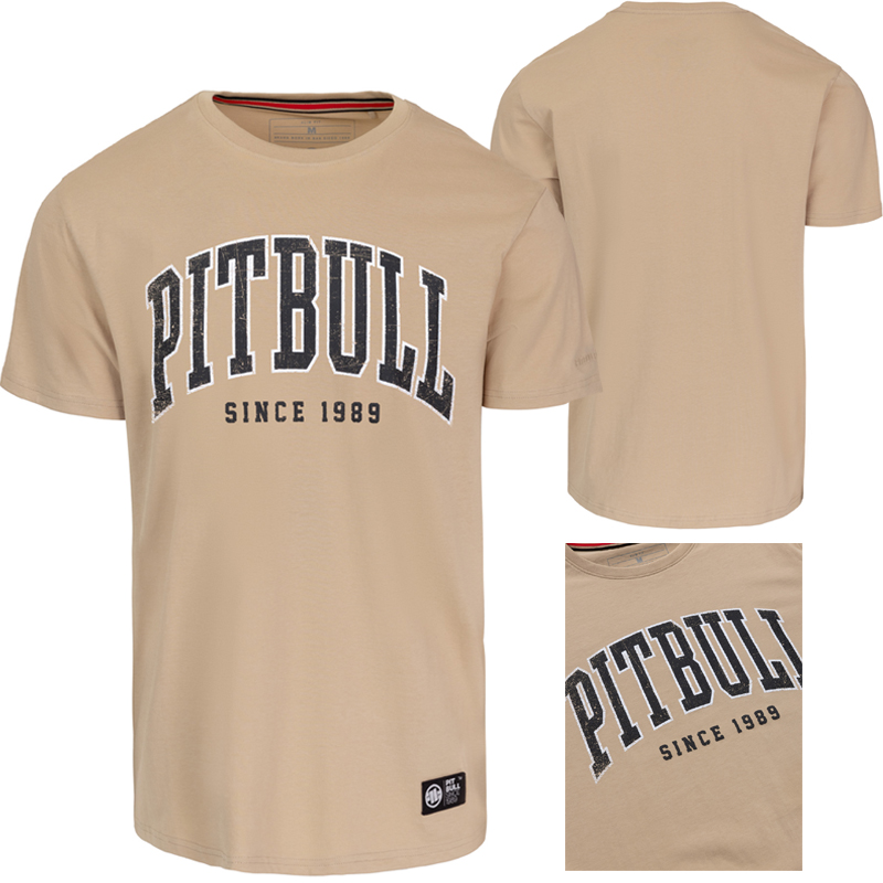 Pit Bull koszulka Norton 170 sand od Ari roz L