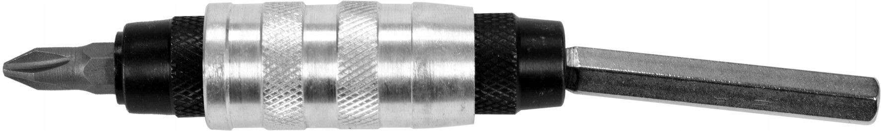 Adapter kątowy do bitów 1/4 uchwyt bitów 30° Waga produktu z opakowaniem jednostkowym 0.1 kg